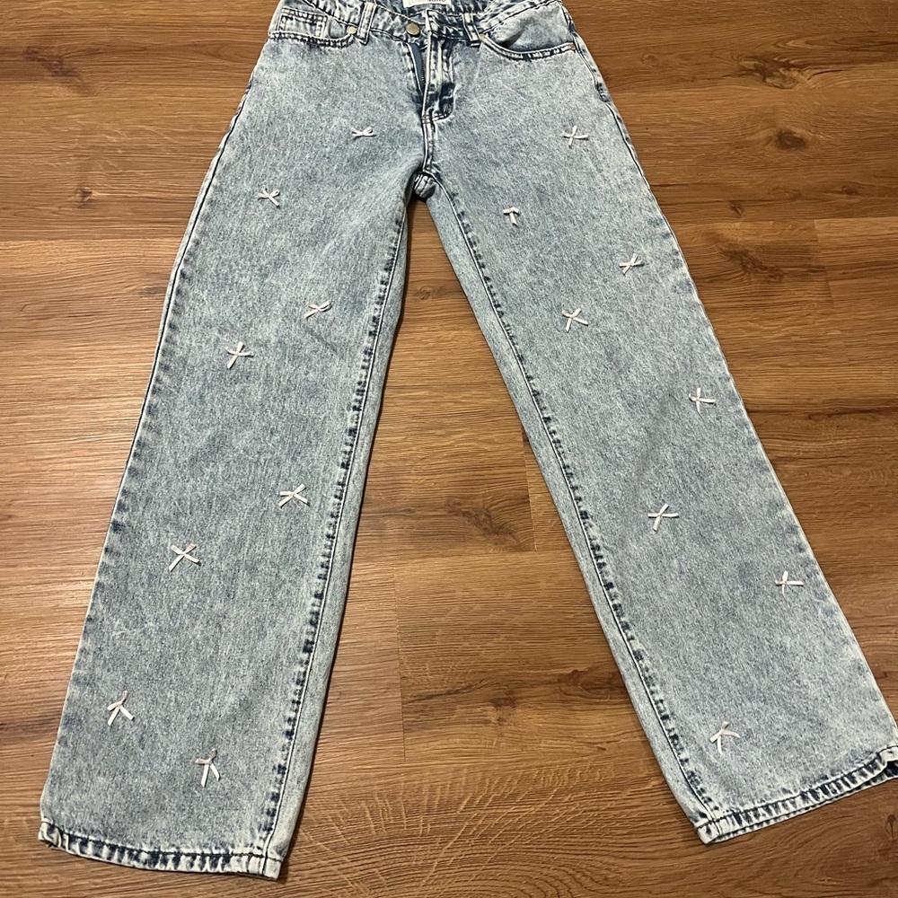 Love Soho Jeans With Bows